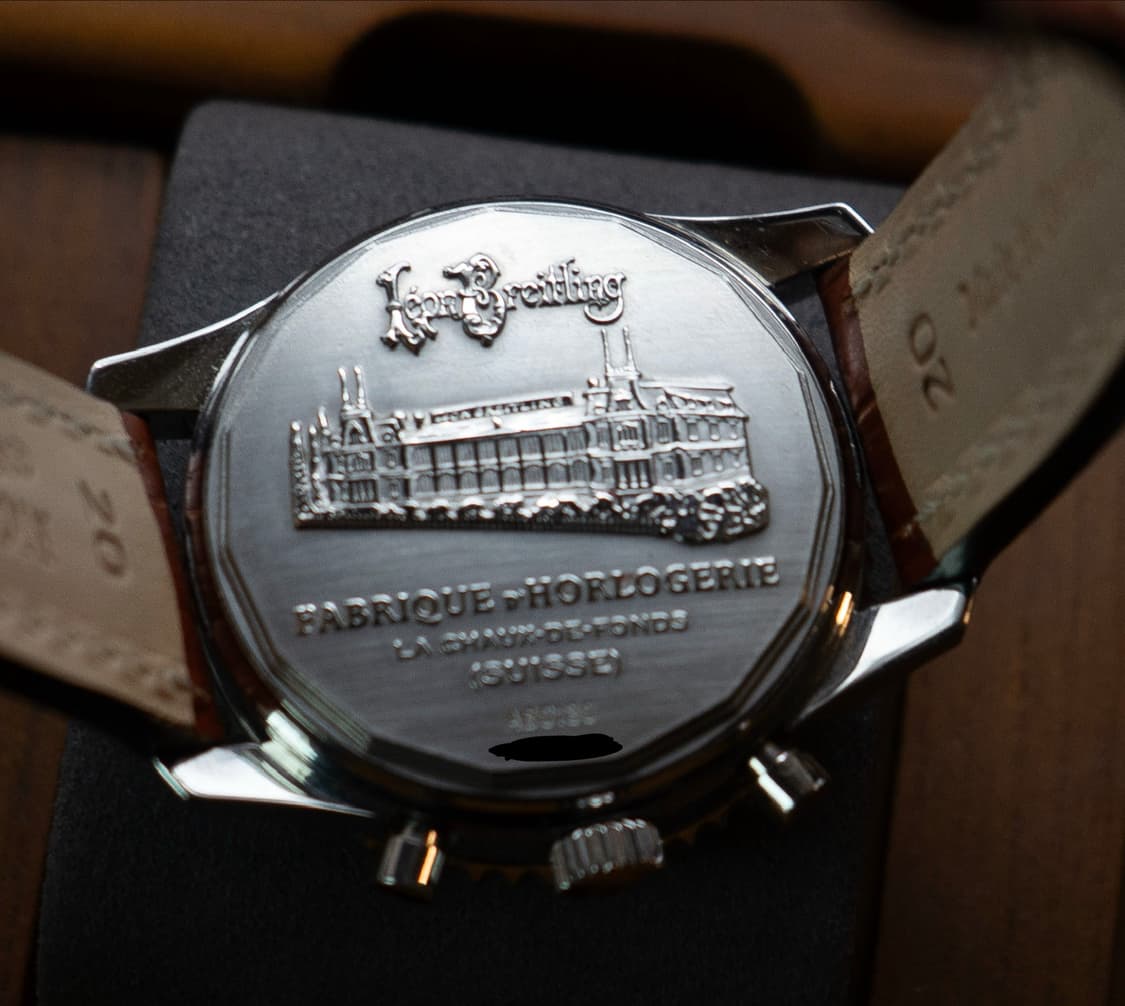 브라이틀링 몽블리앙 40mm AB0130 오토매틱 크로노 시계 상품이미지2