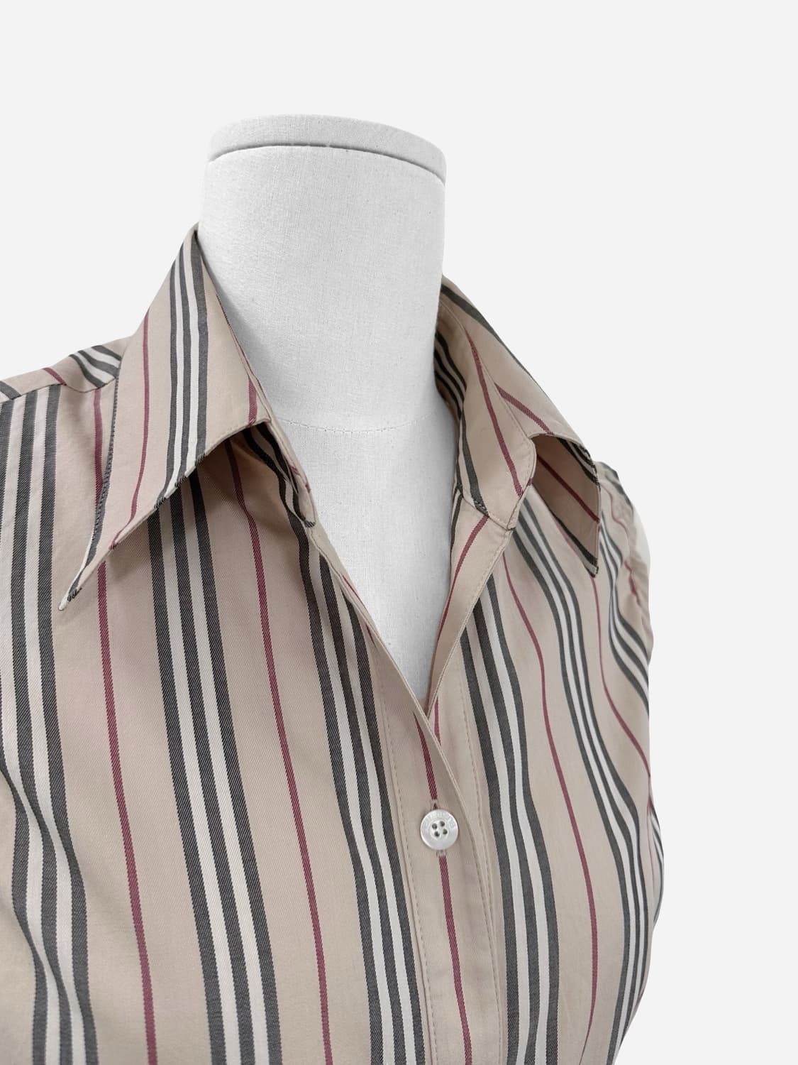 Burberry London Stripe Crop Shirt 상품이미지5