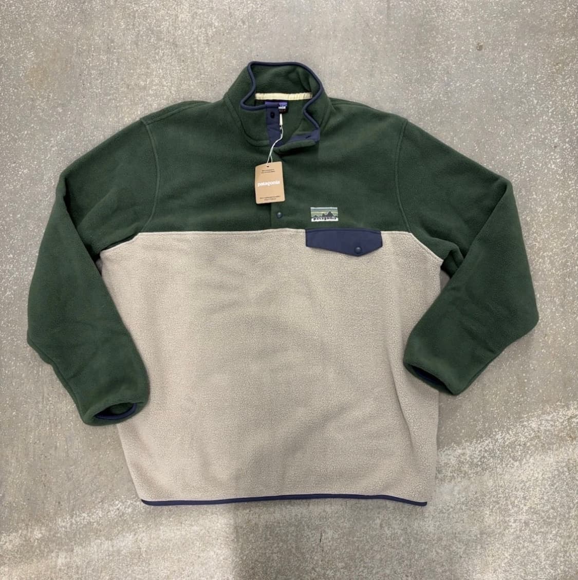 파타고니아 라이트 신칠라 스냅-티 플리스 투톤 상품이미지1