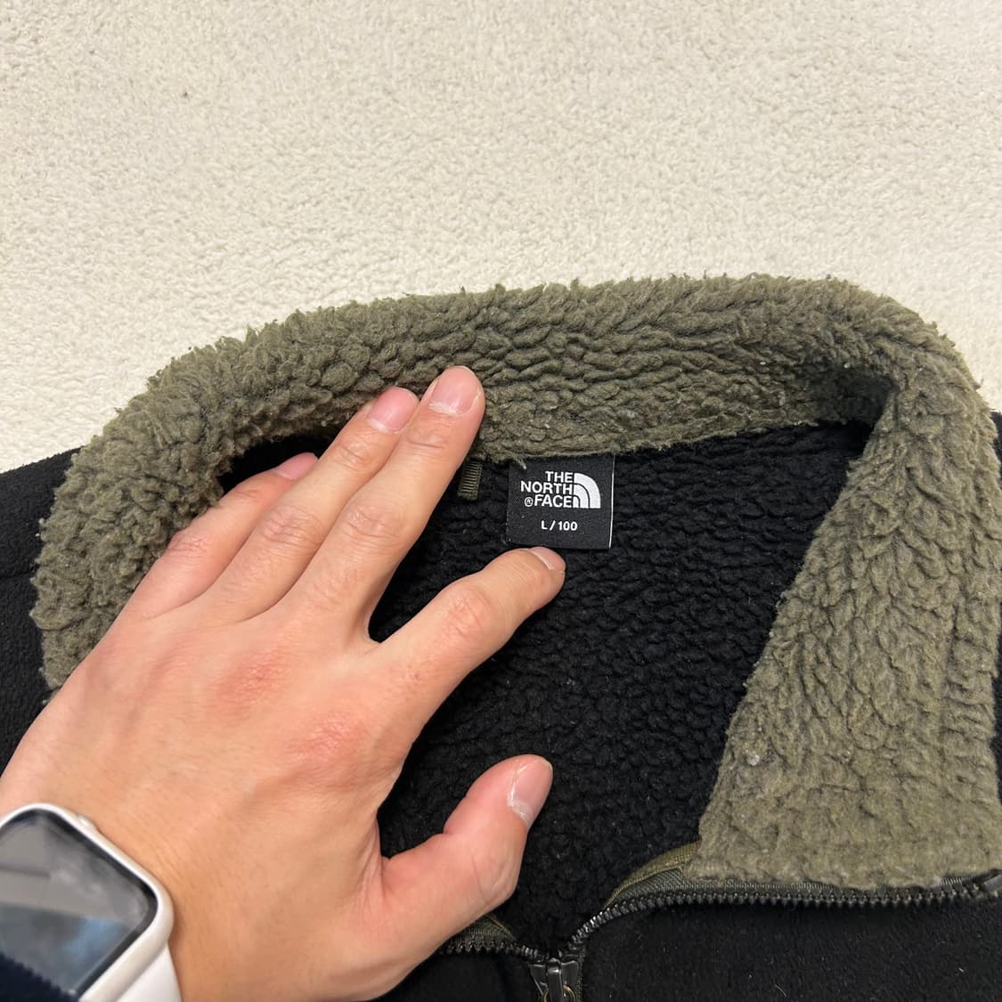 The North Face Khaki Denali Fleece 상품이미지6