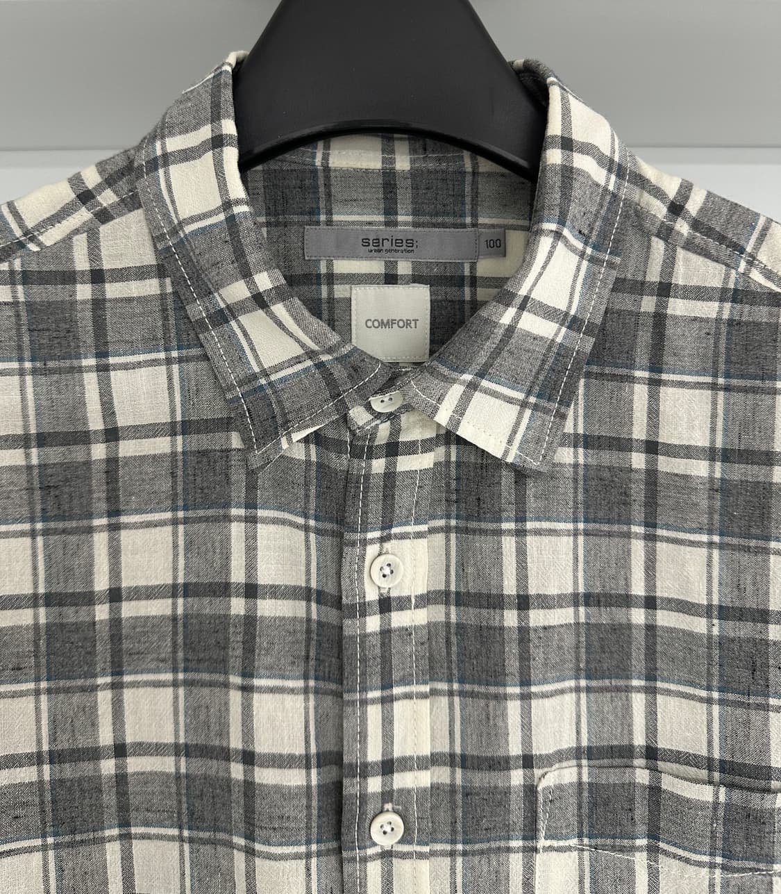 [시리즈] 남성 체크 셔츠 상품이미지3