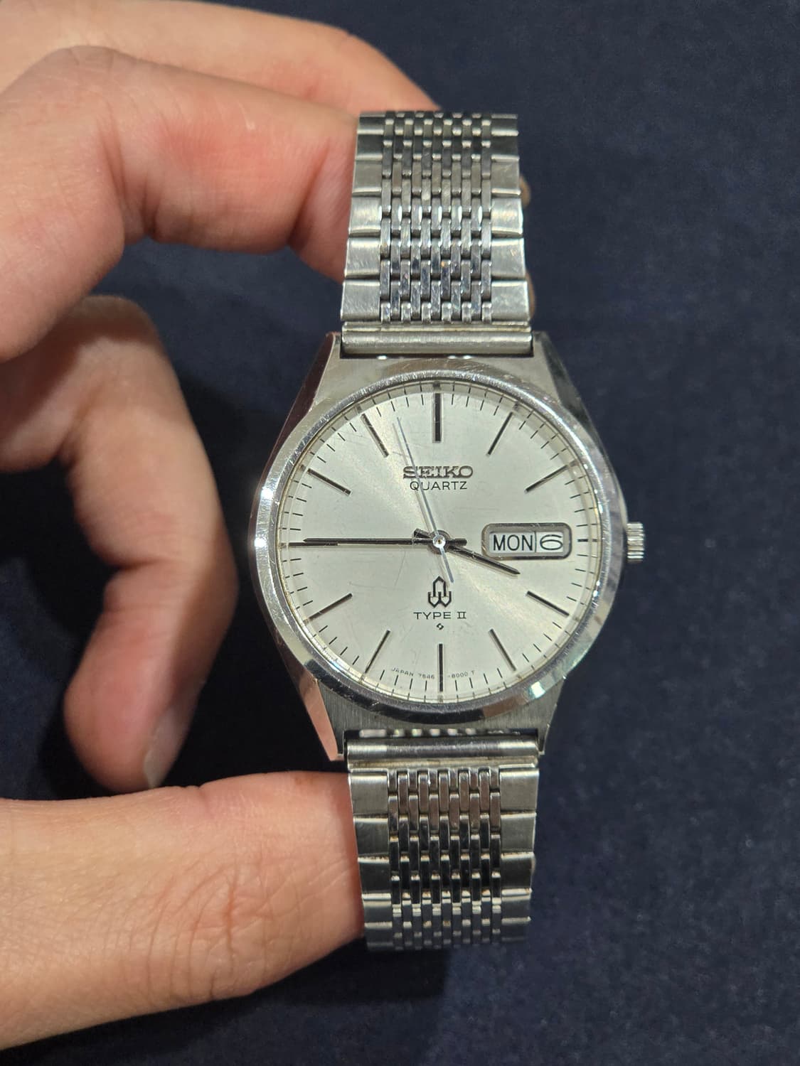 70s 빈티지 세이코 타입2 실버 상품이미지1