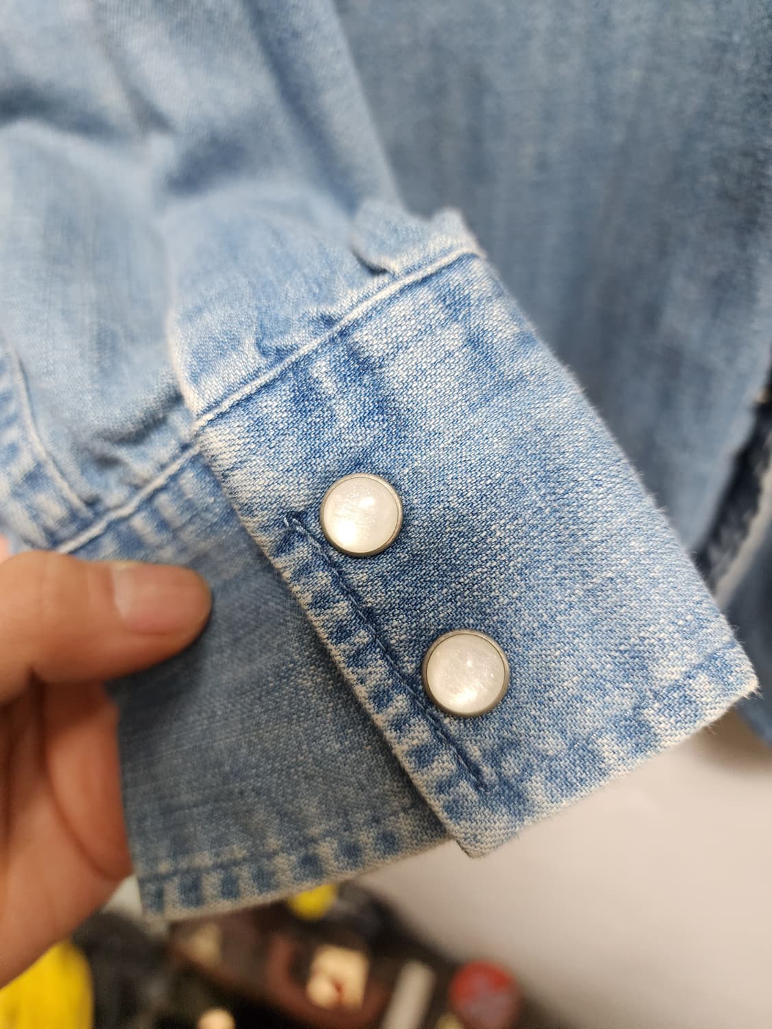 리바이스 웨스턴 데님 셔츠 상품이미지3