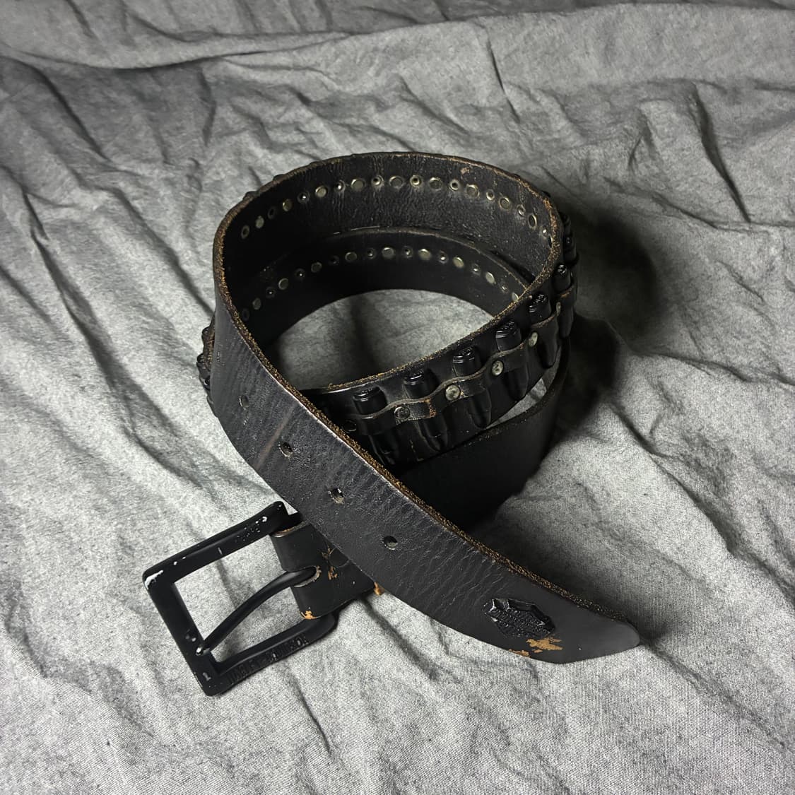 할리데이비슨 총알 스터드 벨트 상품이미지1