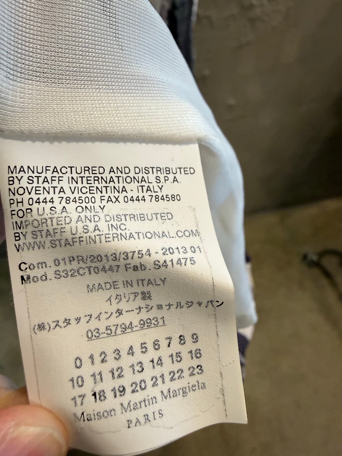 40 메종 마르지엘라 MM6 패턴 스트랩 원피스 그레이 상품이미지9