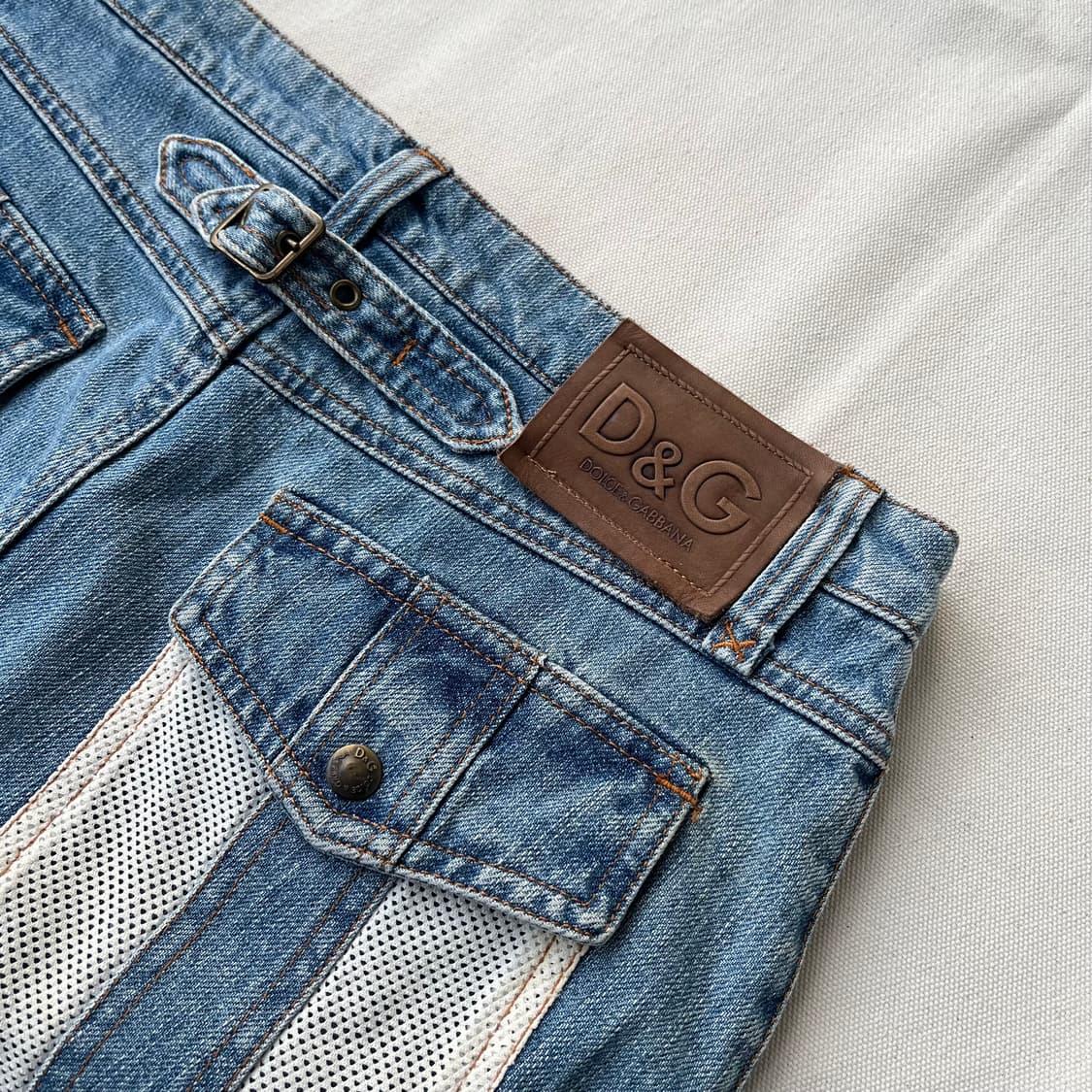00s 돌체앤가바나 데님 미니스커트 상품이미지10