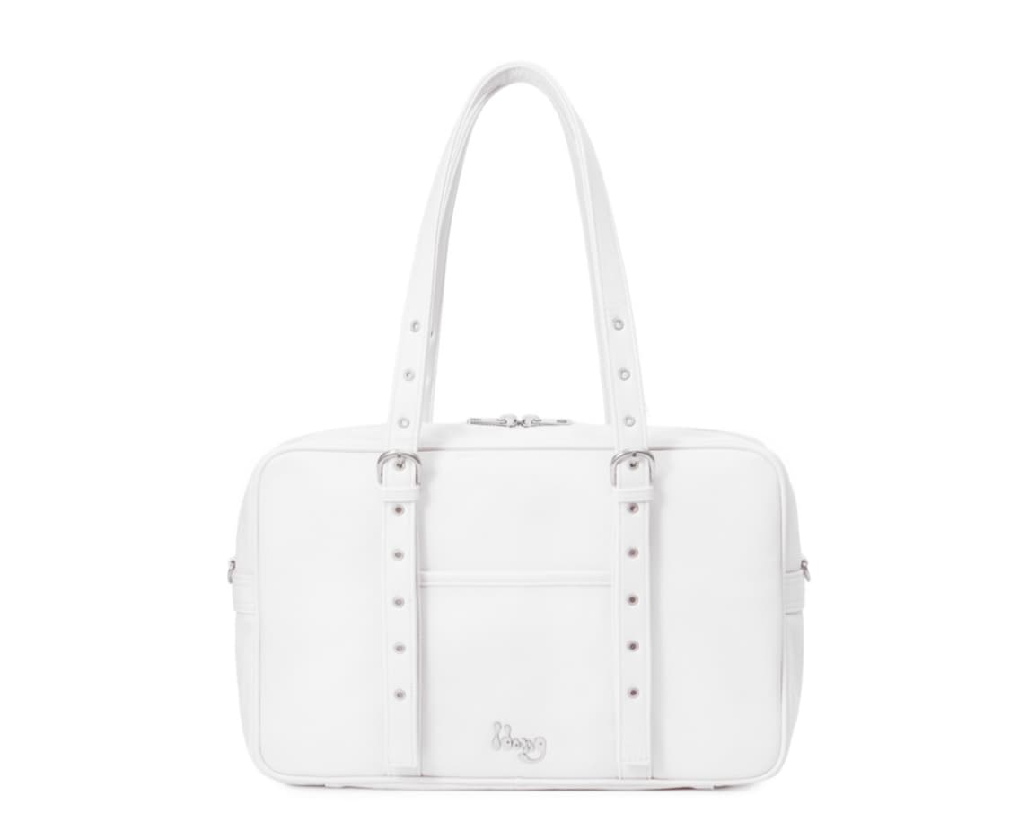 아이당 스쿨백 미디엄 화이트 구해요 school bag white 상품이미지1