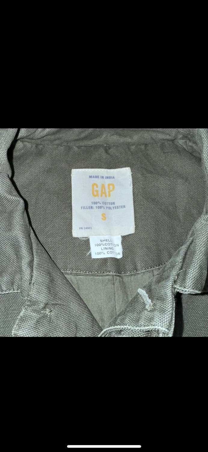 투티/ 0076 갭 GAP 카키 워크 자켓 상품이미지3