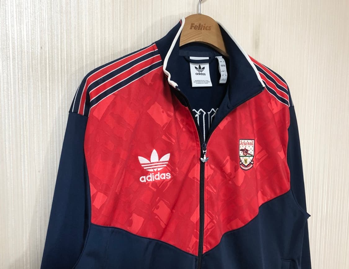 20-21 아디다스 아스널FC 90-92 레트로 트랙탑/트랙슈트 L 상품이미지5