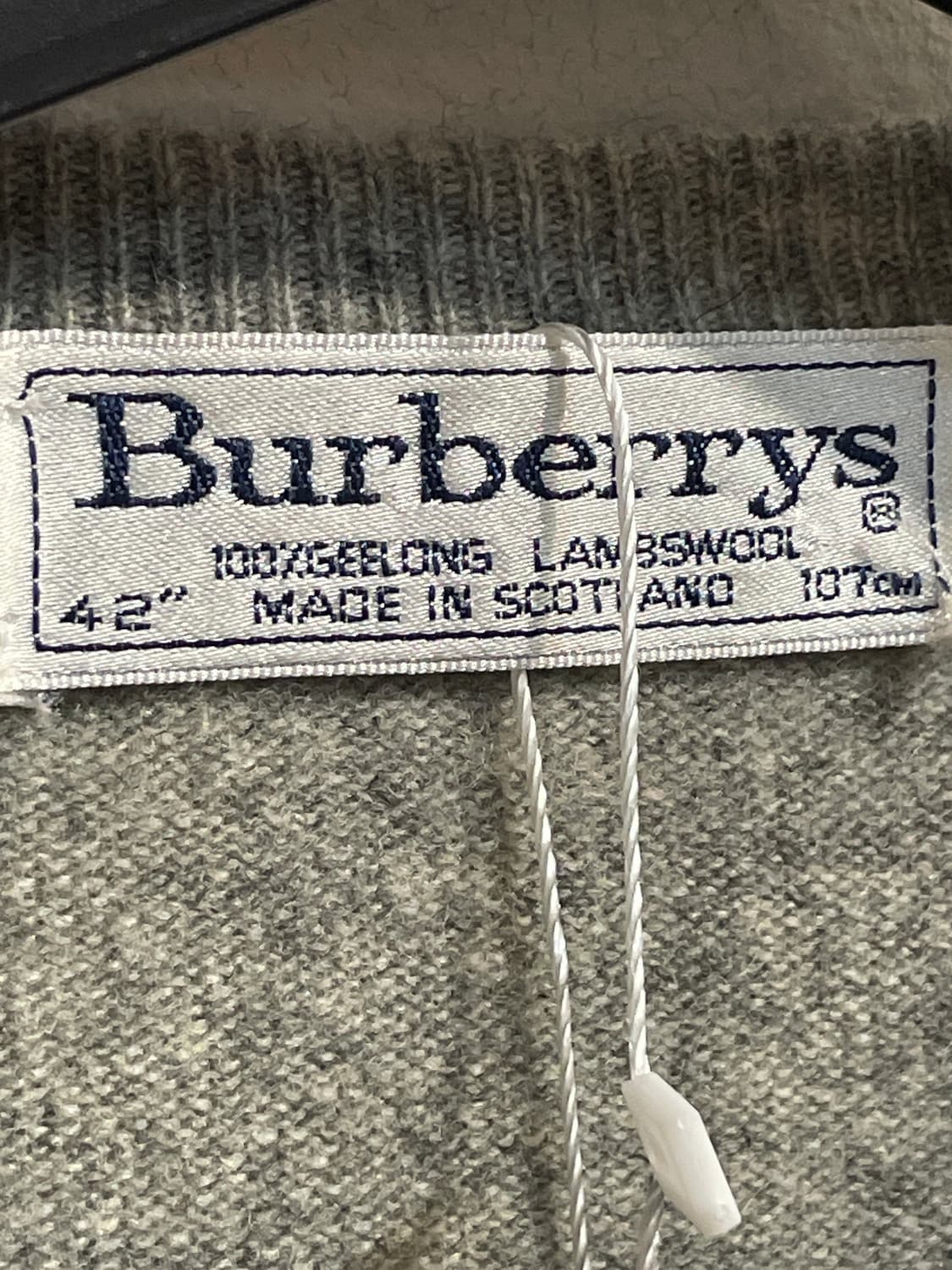 버버리 램스울 니트 가디건 상품이미지4