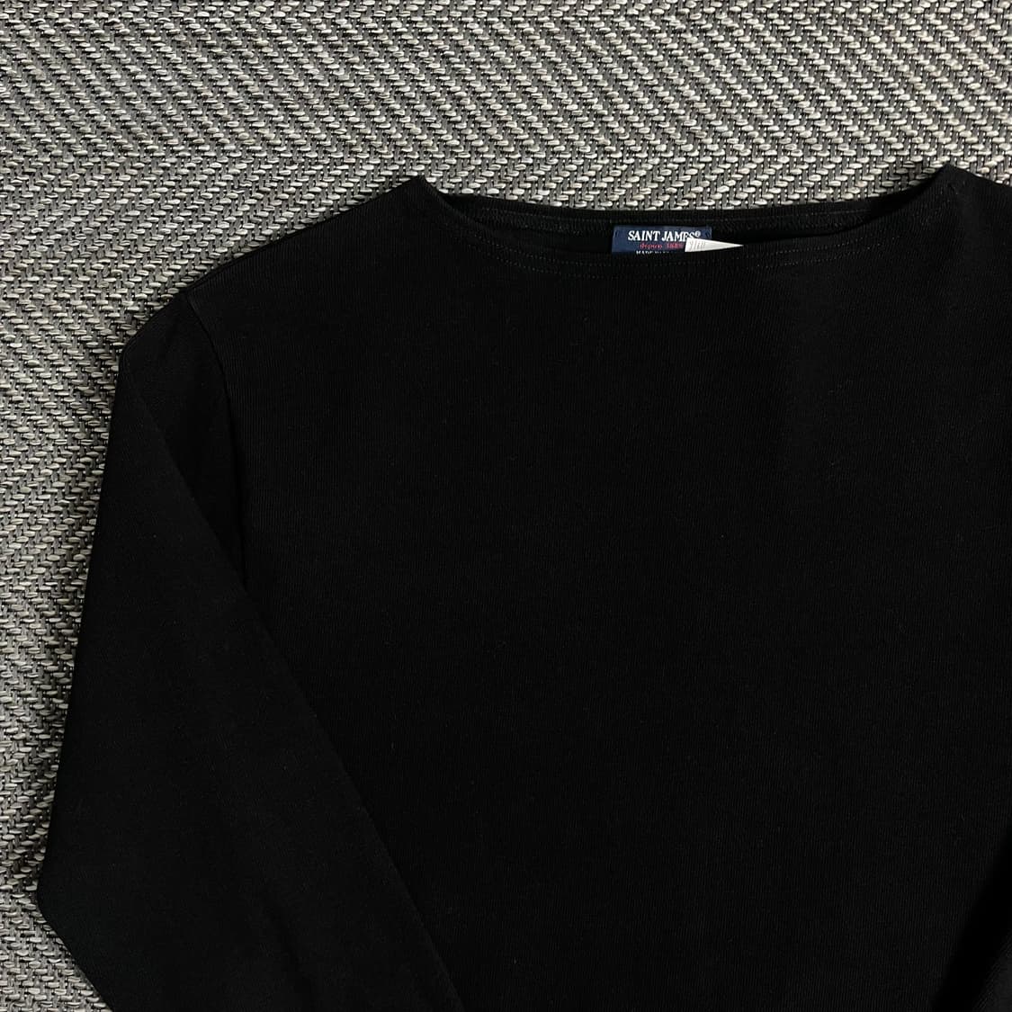 세인트제임스 패치로고 미니멀 롱슬리브 티셔츠o 2858 상품이미지2