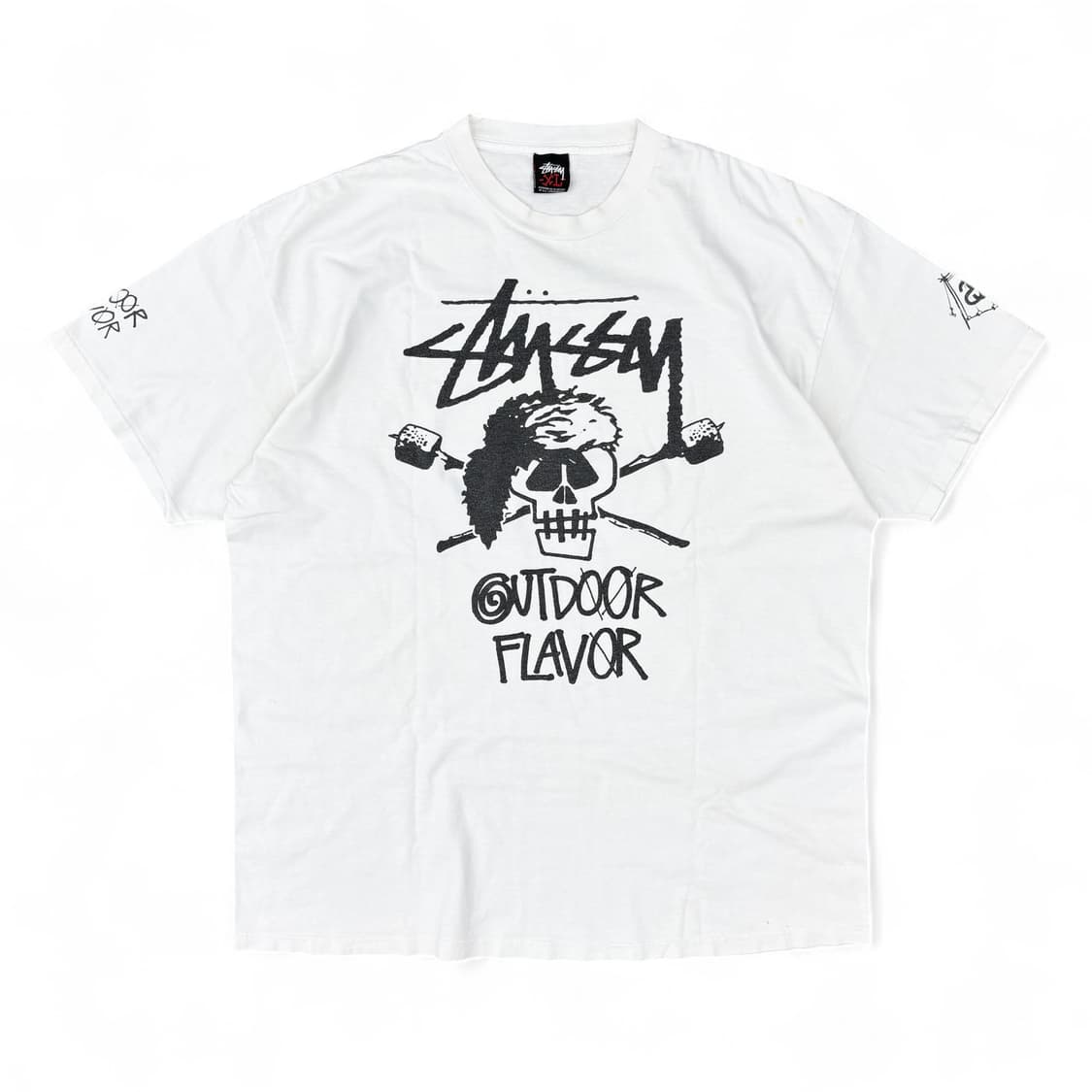 00's 스투시 Outdoor Flavor 티셔츠 상품이미지1