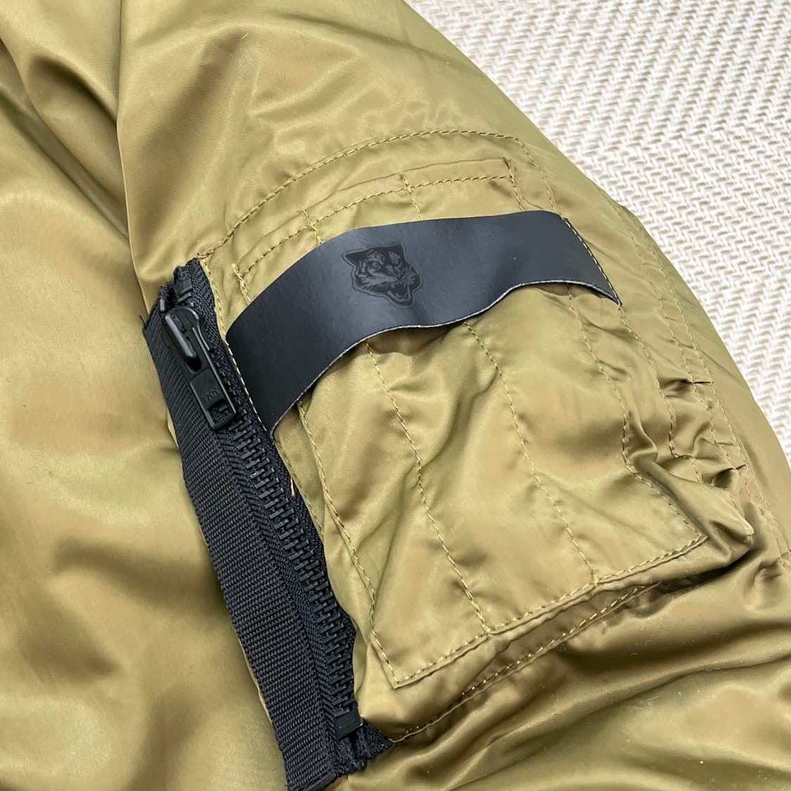 오니츠카타이거x안드레아폼필리오 밀리터리 롱 패딩 r2279 상품이미지5