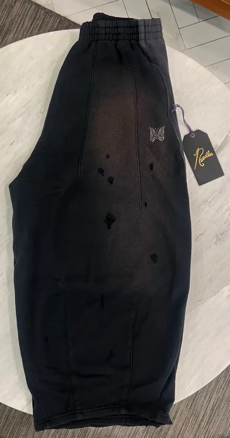 니들스x스튜디오스 HD2 스웨트 팬츠 블랙 M 상품이미지3