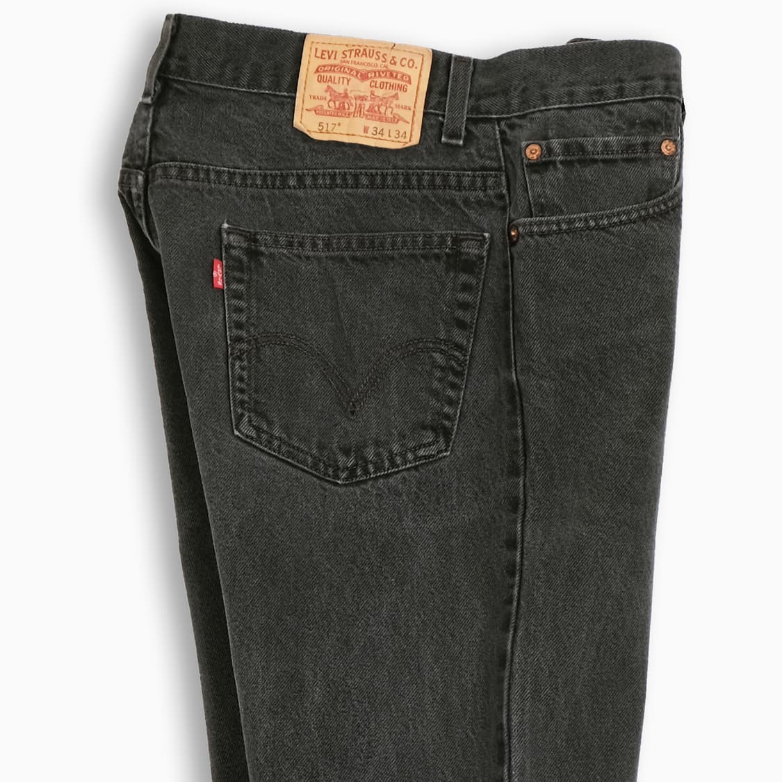 빈티지 리바이스 517 흑청 블랙진 33 인치 LV51734151 상품이미지5