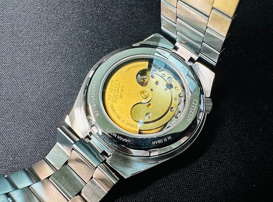 시티즌 츠요사 녹판 37mm 오토매틱 시계 판매 (PRX) 상품이미지8