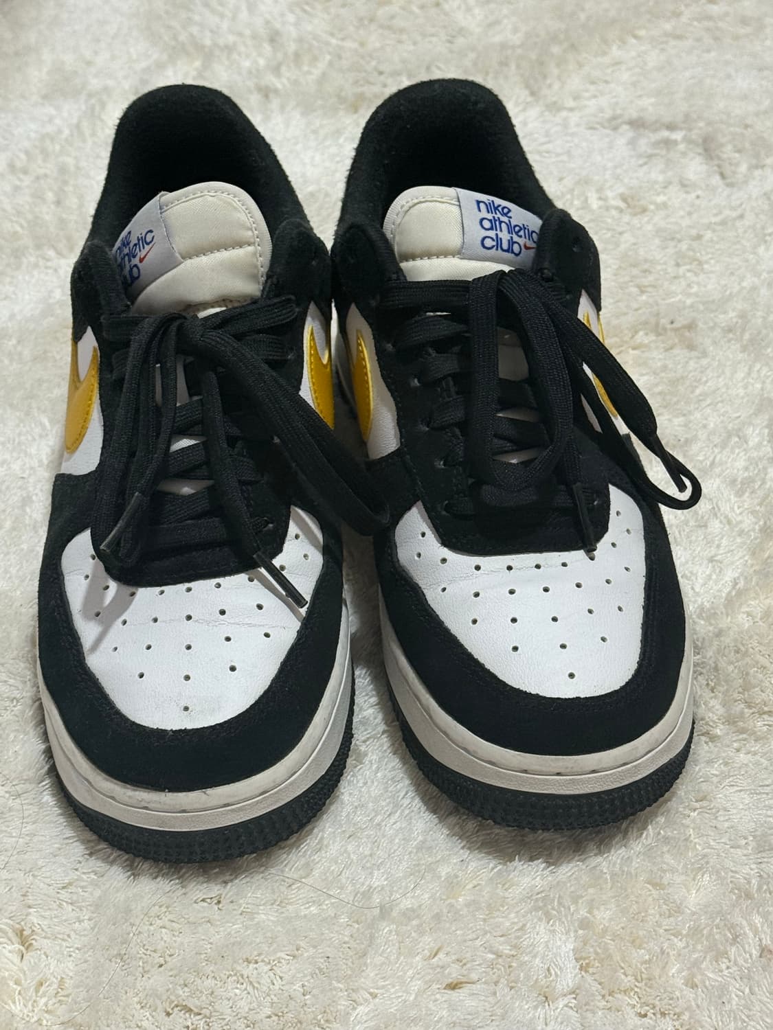 나이키 에어포스 1 '07 블랙 다크 설퍼 240 상품이미지4