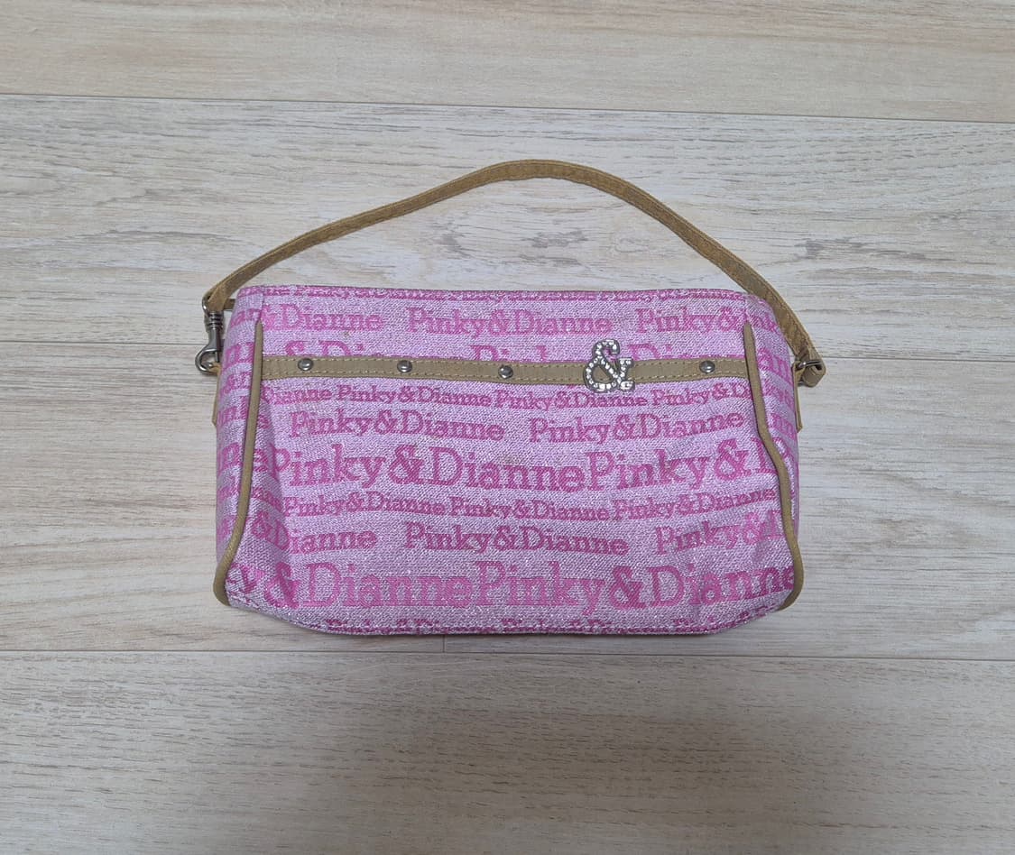빈티지 핑키앤다이안 갸루 핑크 미니 숄더백  상품이미지1
