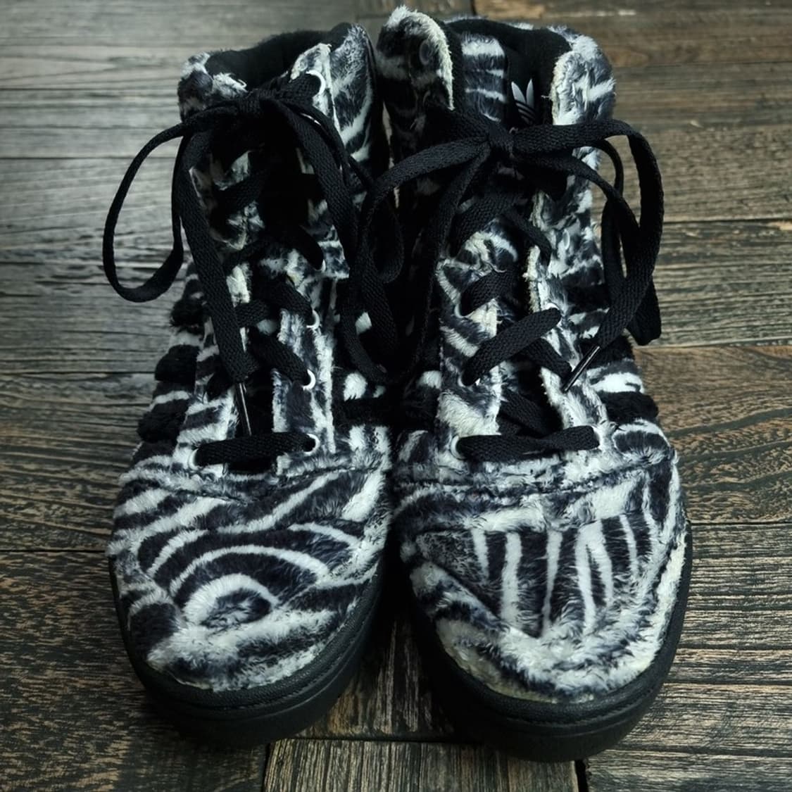 [아디다스 X 제레미스캇] 지브라 백호 에니멀 포럼 하이 01586 상품이미지2