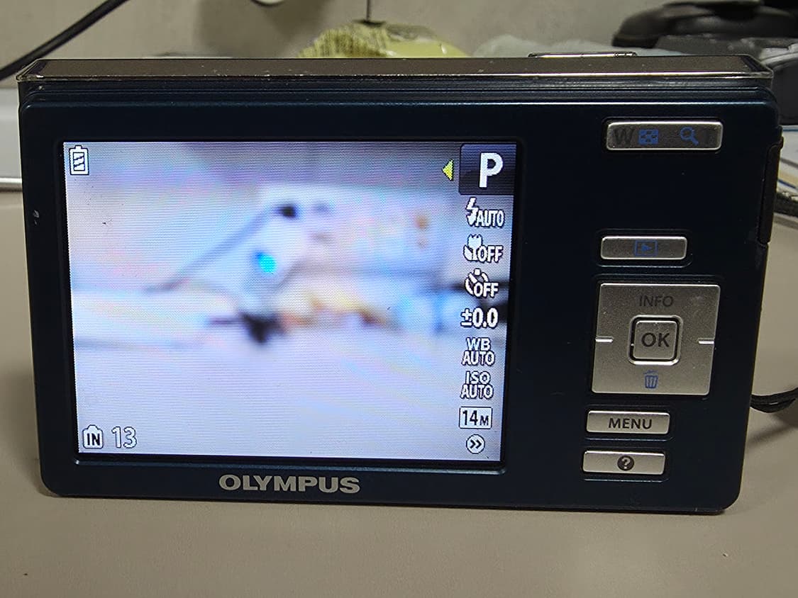 올림푸스 FE4030 빈티지 디지털카메라 (하자) 상품이미지6