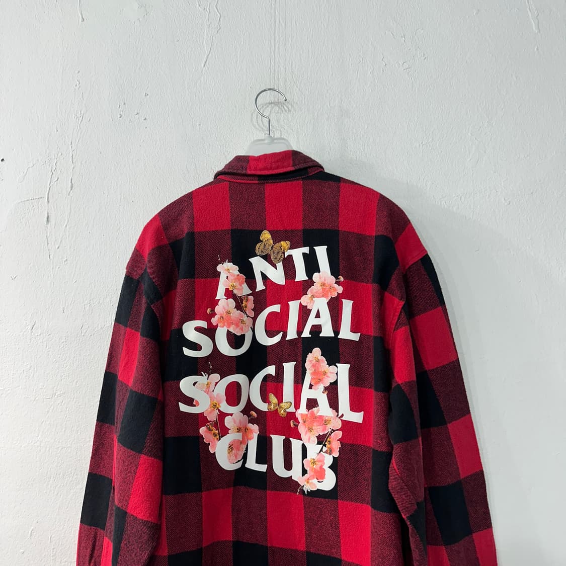 안티소셜소셜클럽 플란넬 셔츠 L 상품이미지2