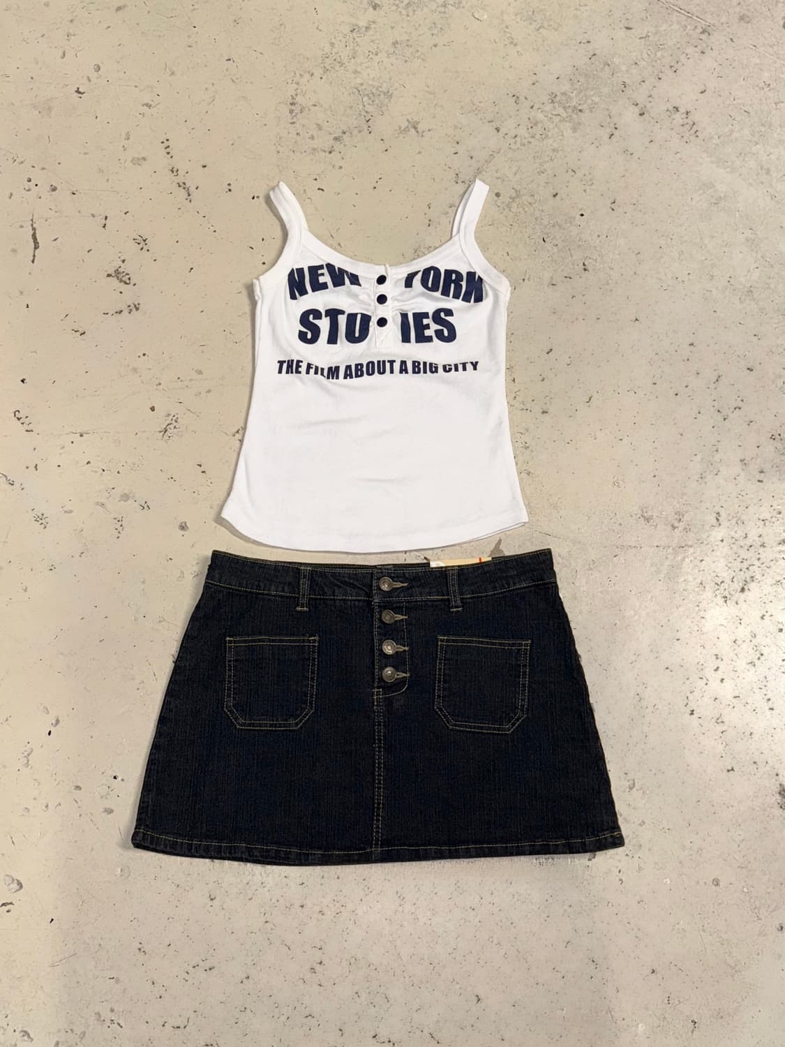 Casual y2k girl cody set 상품이미지1