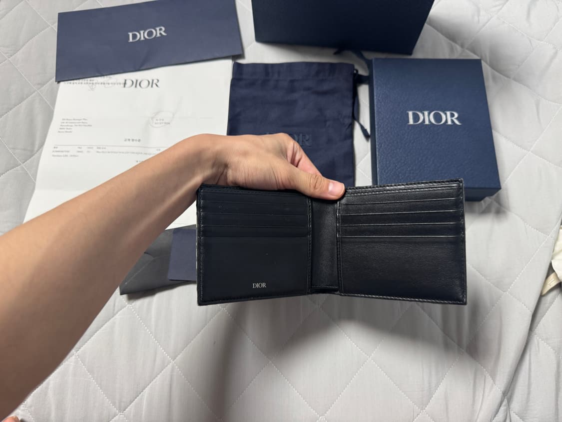 디올 오블리크 반지갑 상품이미지4