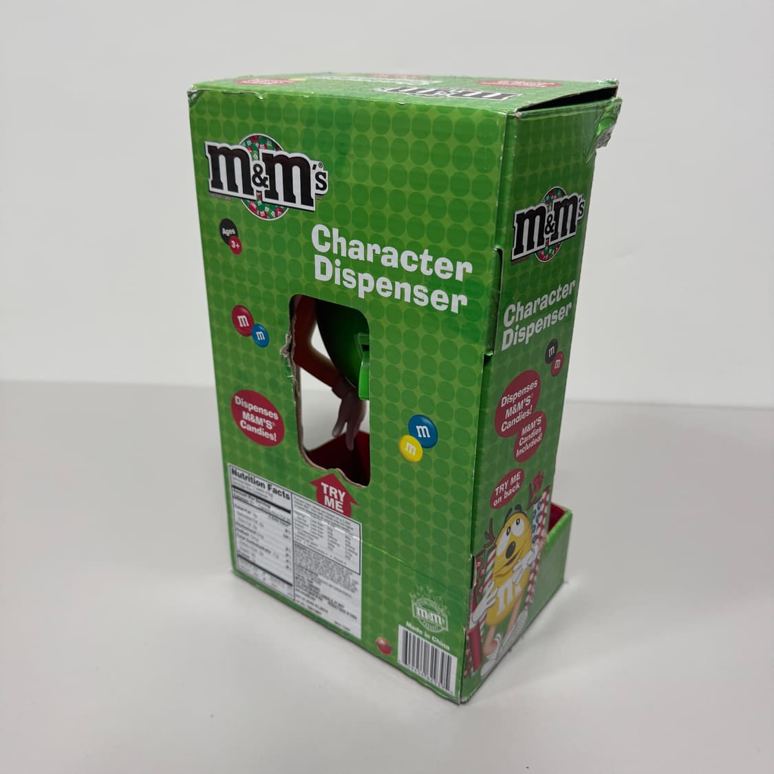 M&M’s 마스코트 그린 피규어 (미사용) 상품이미지2