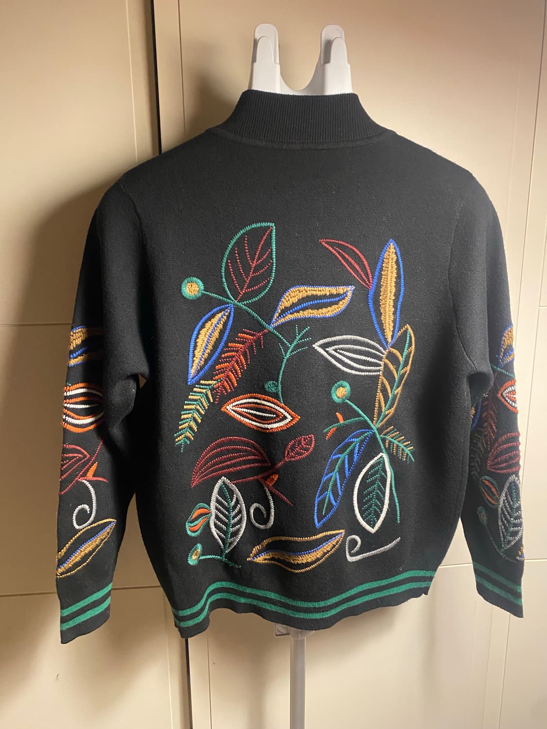 자수 빈티지 가디건m 상품이미지5