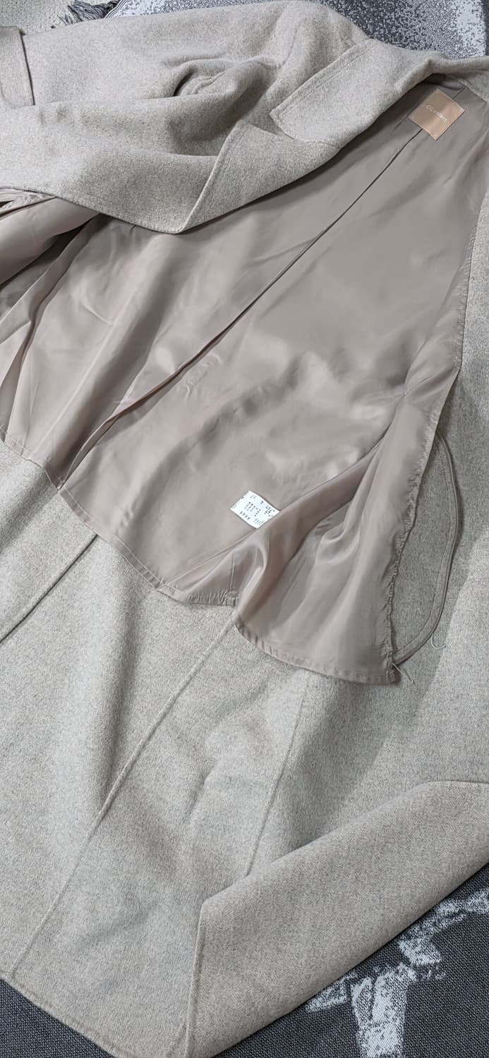 씨씨콜렉트 울캐시미어 트렌치스타일 롱코트 55 상품이미지5