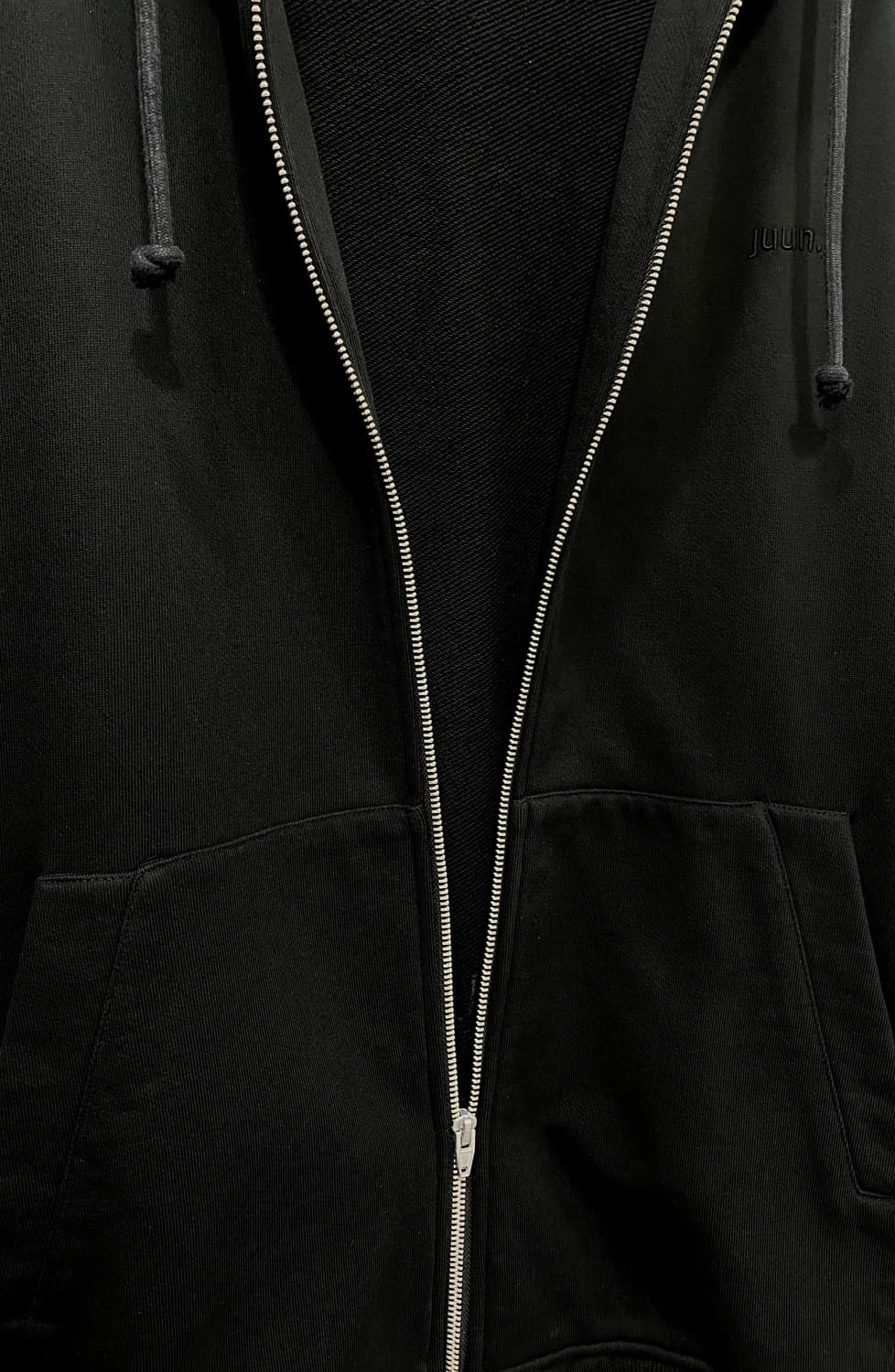 준지 25SS 루즈핏 후드집업(L)
 상품이미지4