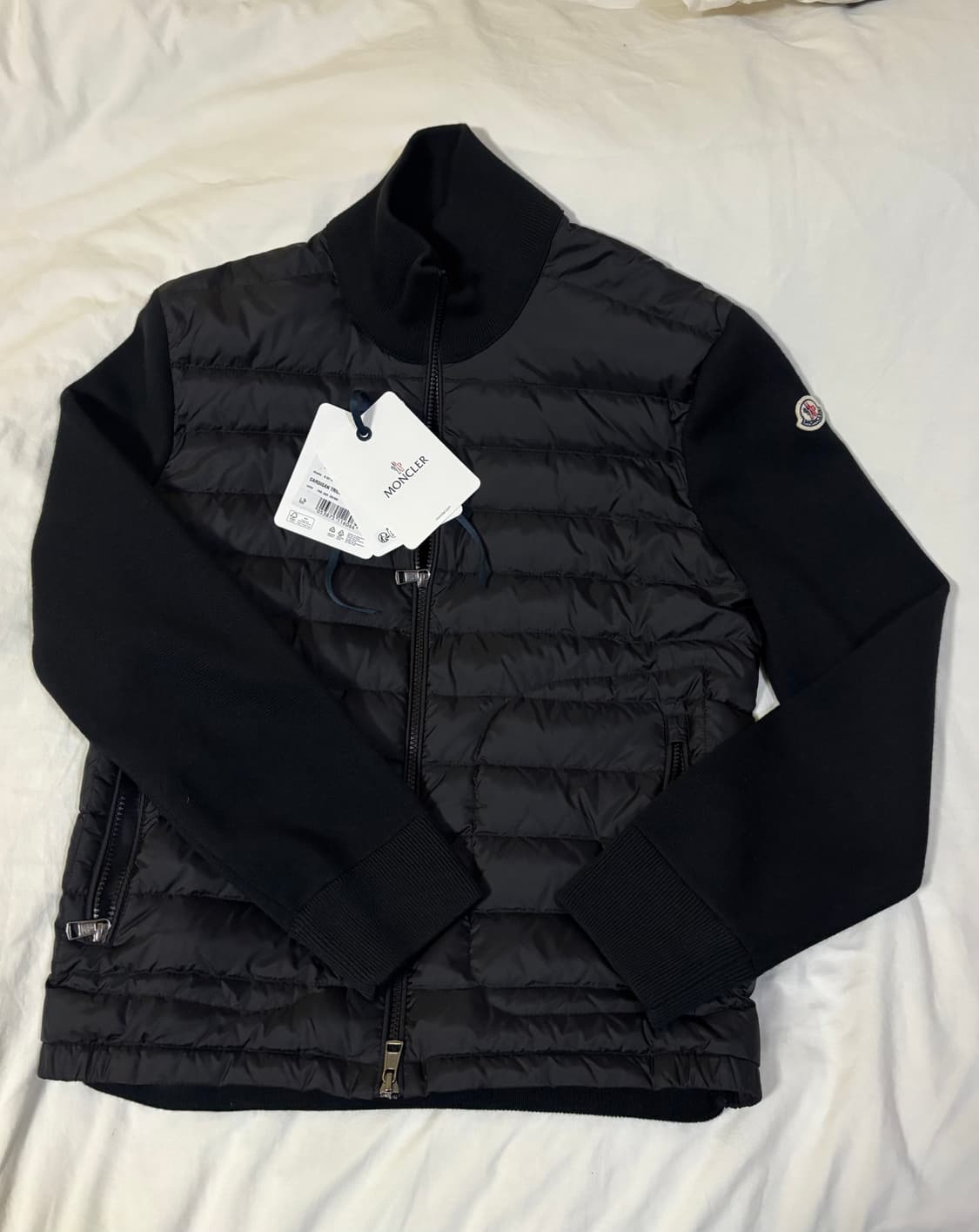 몽클레어 트리콧 니트패딩 M +더스트백 상품이미지1