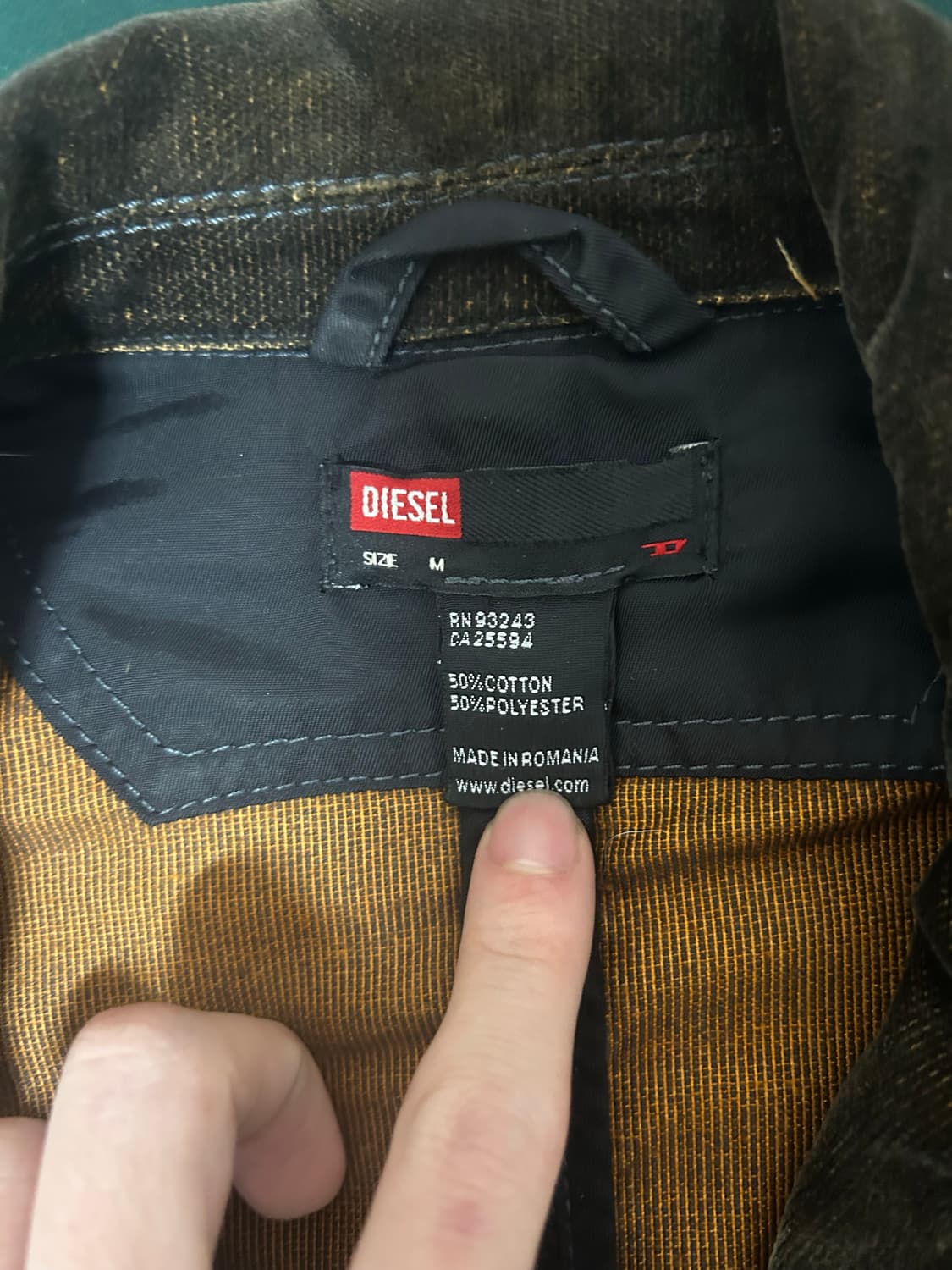 빈티지 디젤 블레이저 자켓 상품이미지3