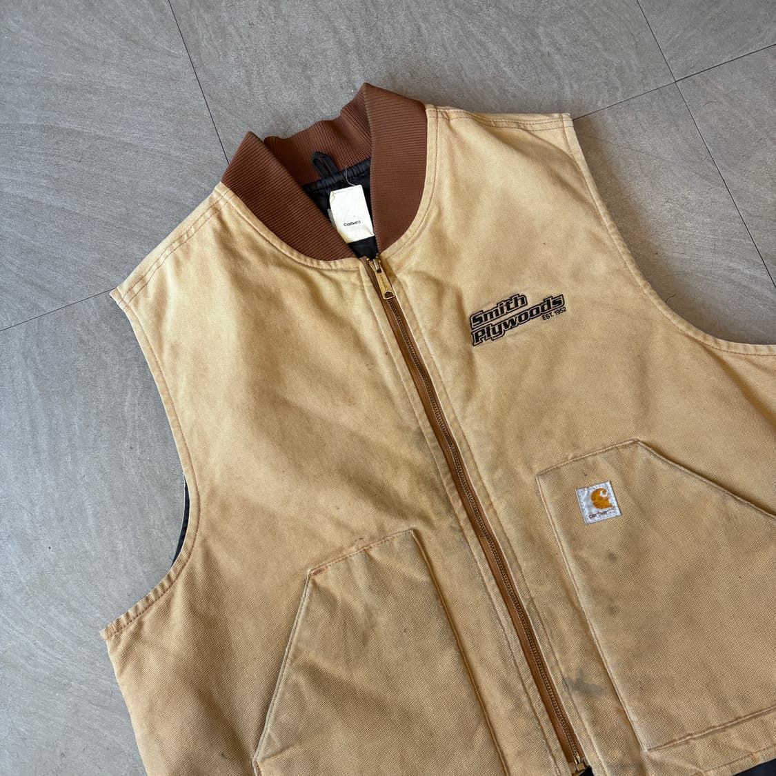 칼하트 정품 덕 캔버스 조끼 상품이미지2