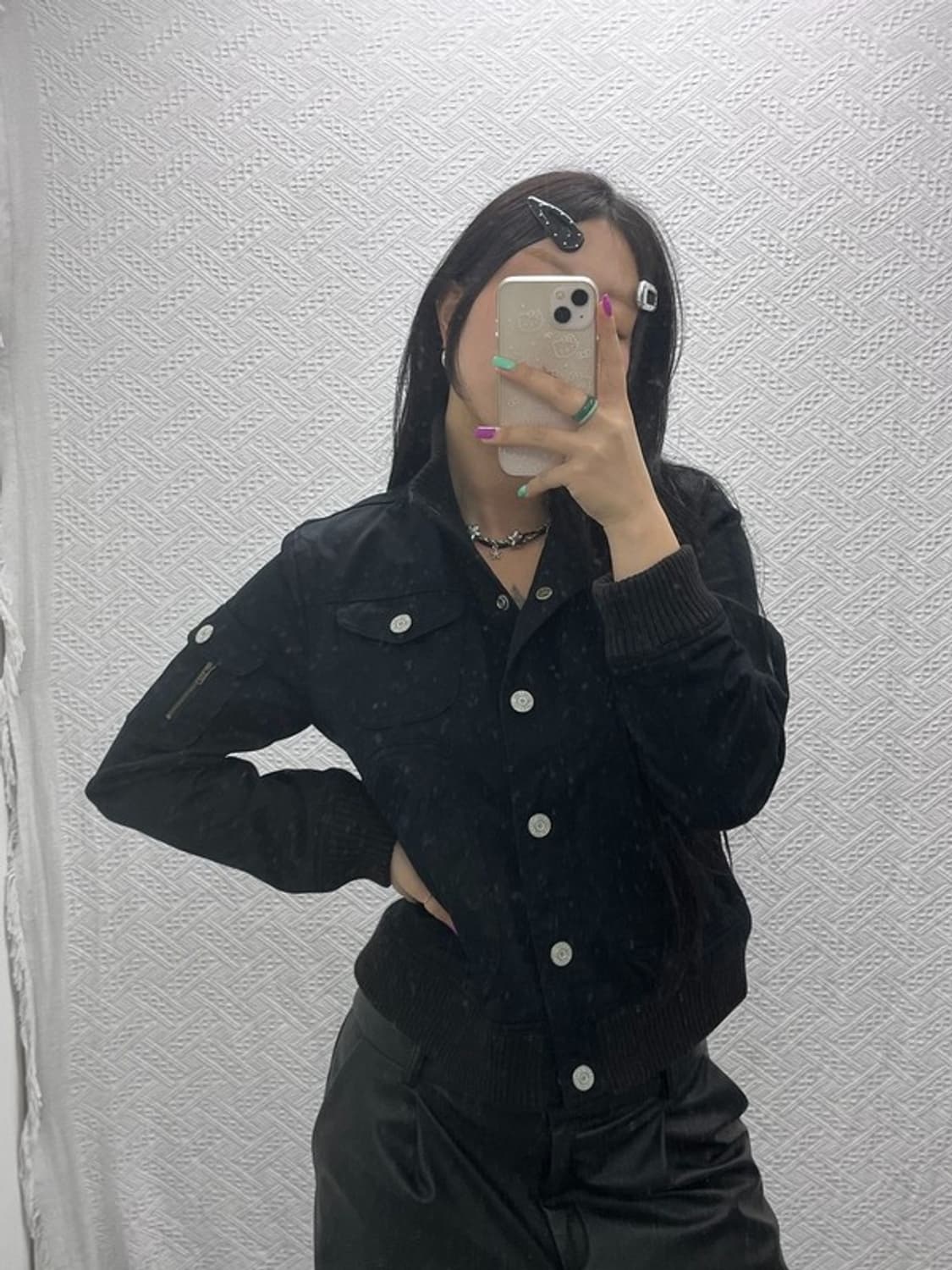 갭 빈티지 긱시크 베이직 슬림핏 자켓 S C07015 상품이미지1