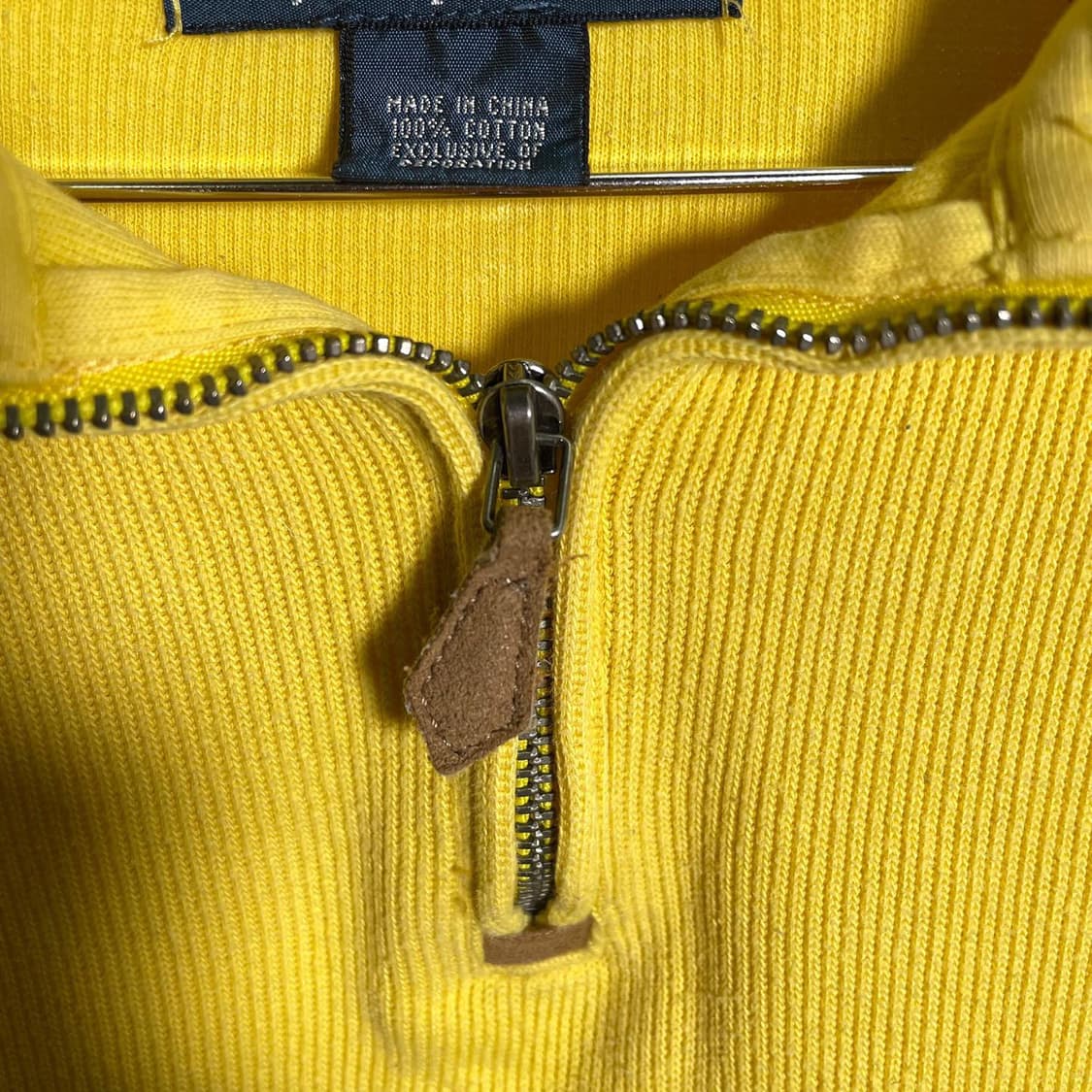 폴로 포니로고 하프집업 니트 상품이미지4