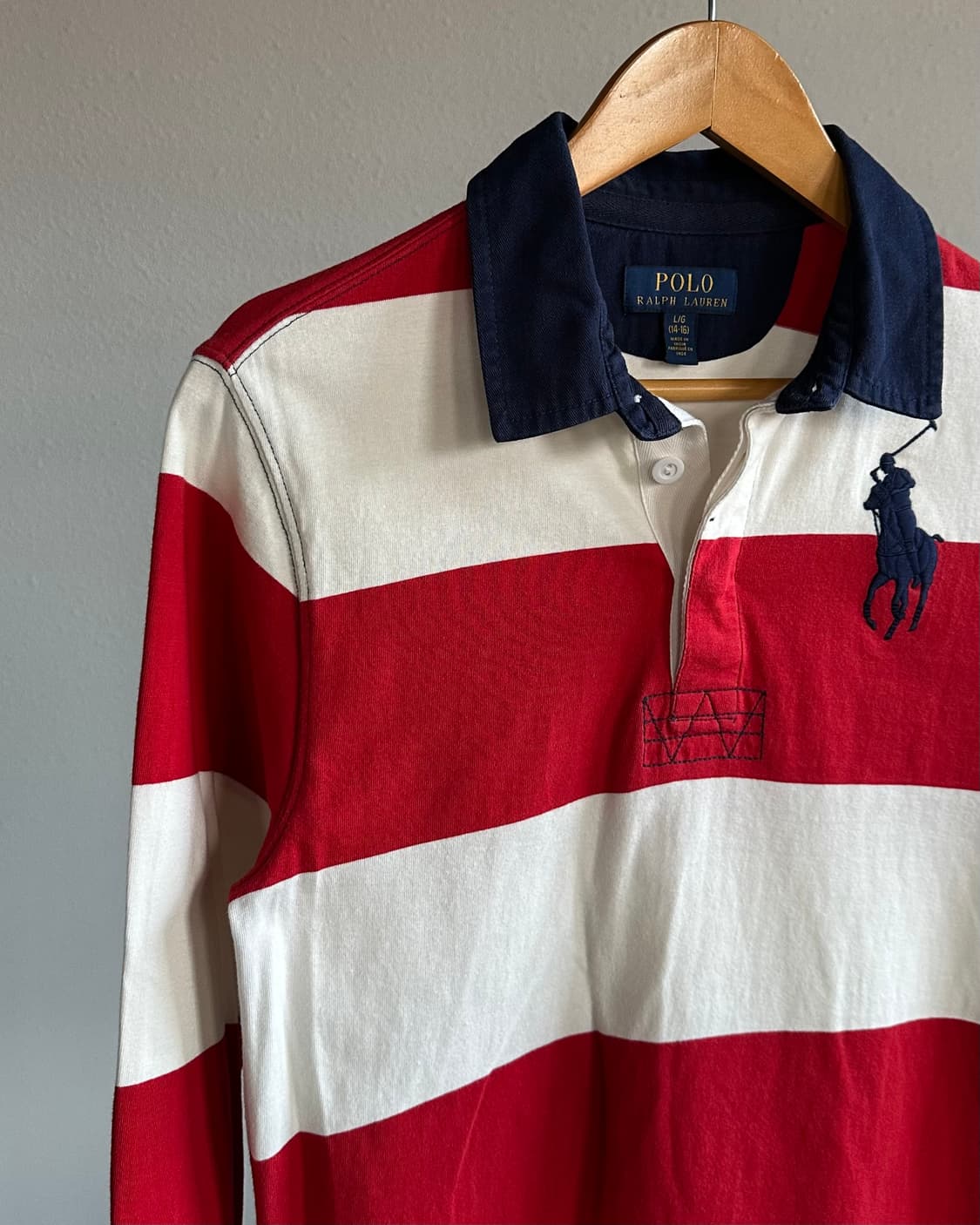 [S]폴로 랄프로렌 빅포니 여성 럭비 티셔츠 상품이미지2