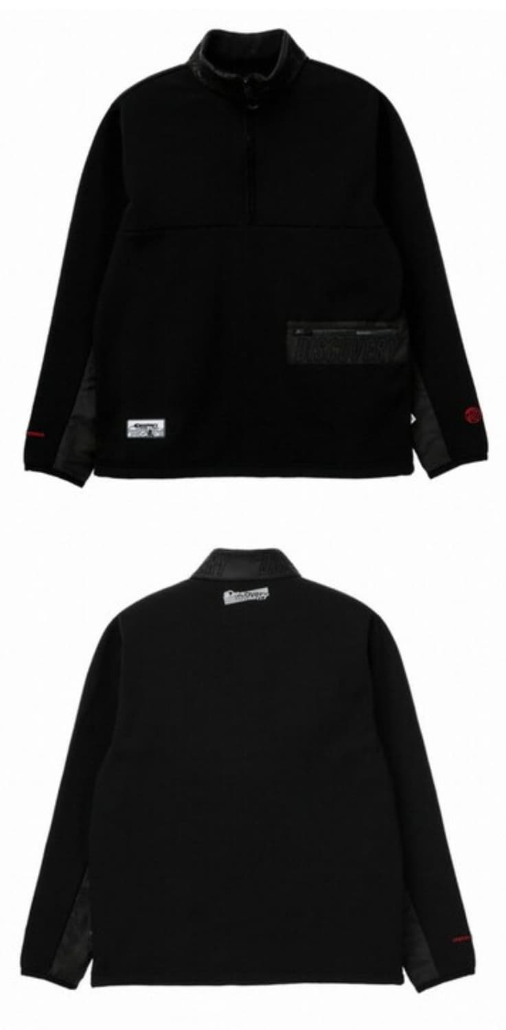 디스커버리 익스페디션 사이드 로고 반집업 티셔츠 95 상품이미지3