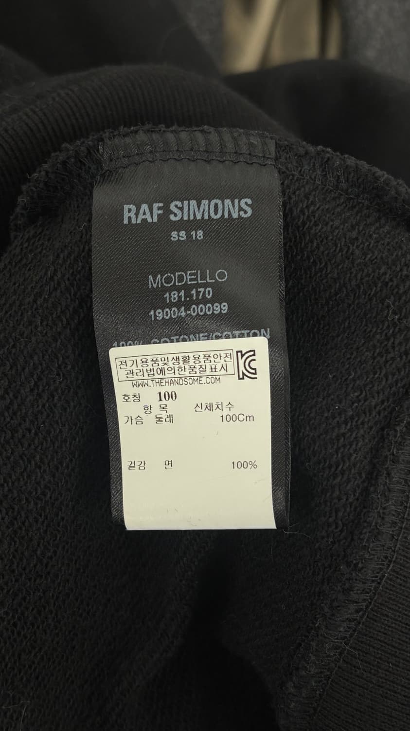 라프시몬스 후드티 상품이미지6