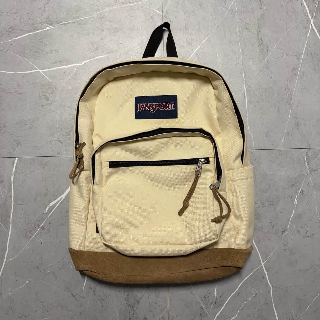 팔로워 특가 잔스포츠 스웨이드 가죽 백팩 가방 상품이미지1