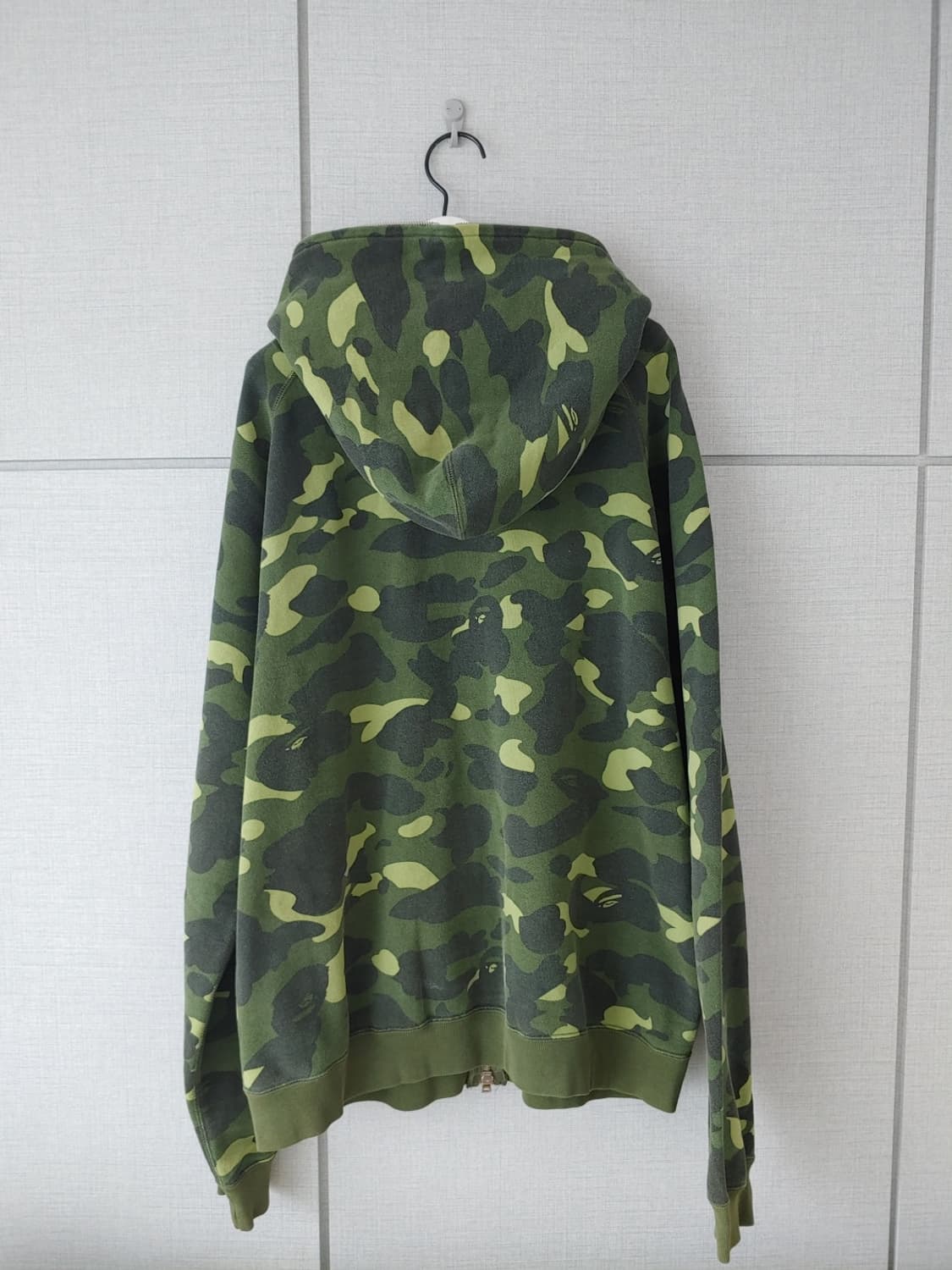 [OG L] 베이프 OG 그린카모 베이프프린팅 후드집업 상품이미지2