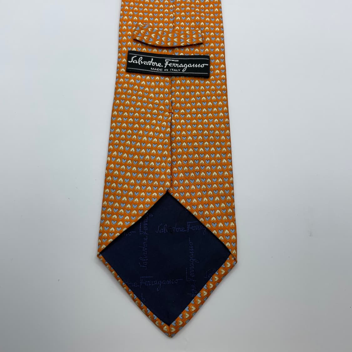 660) (Ferragamo) 살바토레페레가모 패턴 넥타이(미세오염) 상품이미지3