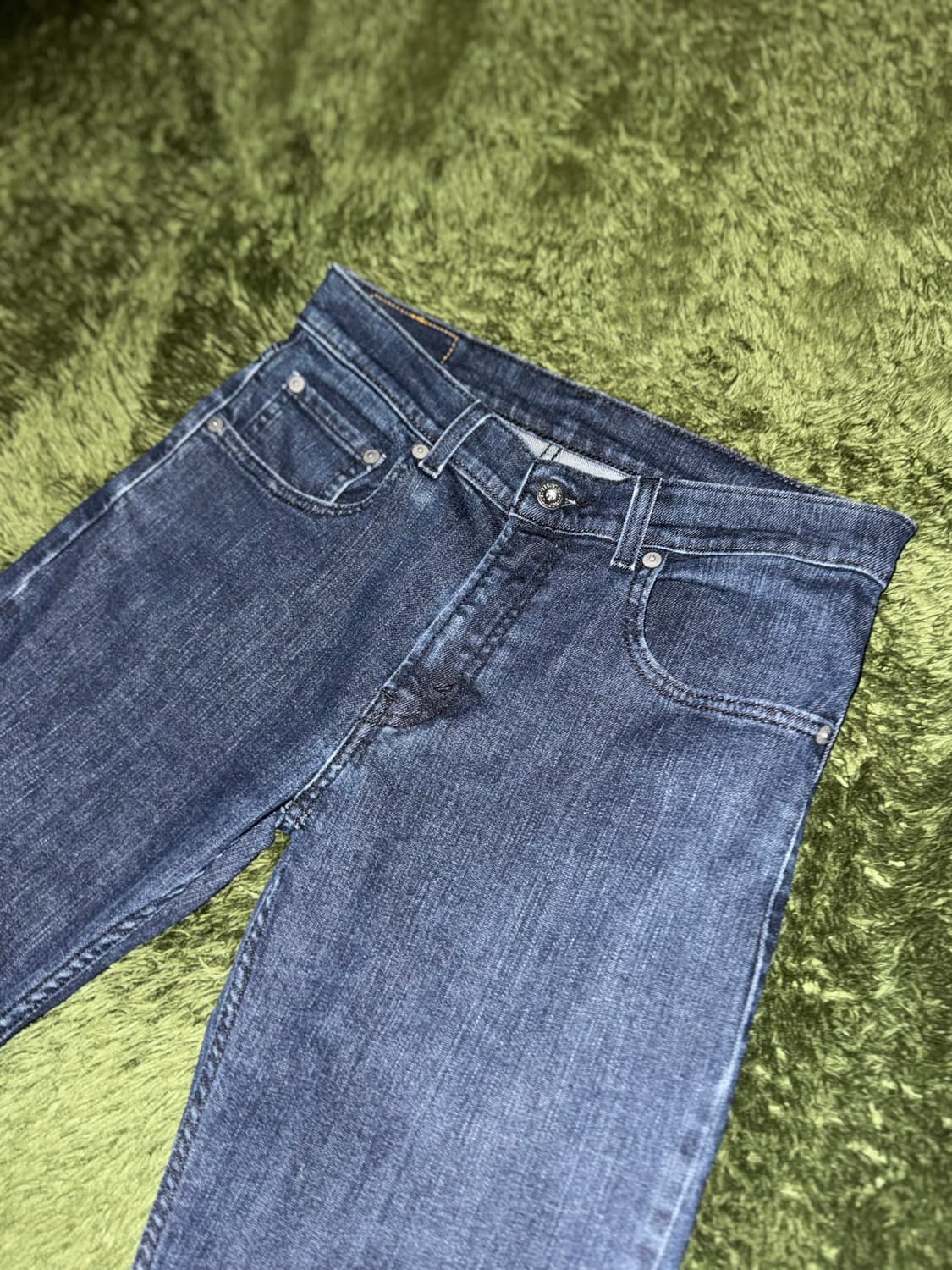 [28X28] 리바이스 505 스트레이트 데님 팬츠 딥 인디고 상품이미지2