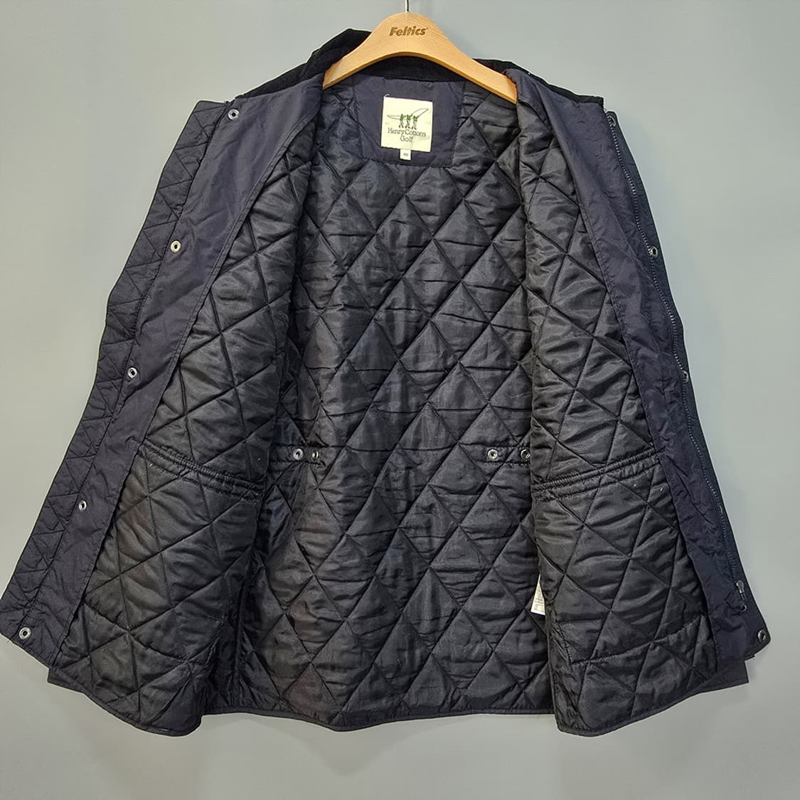 헨리코튼(Henry Cottons) 골프 퀼팅 패딩 자켓 100 상품이미지7