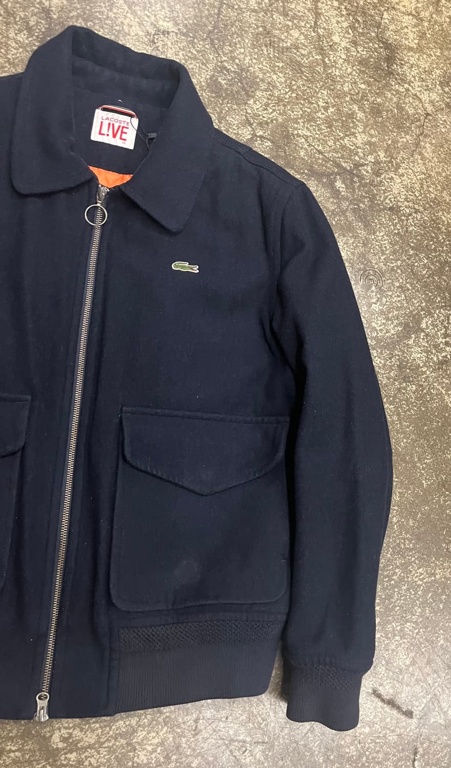 라코스테 울 블루종 자켓 상품이미지4