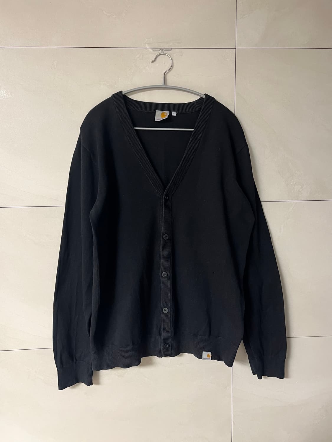 칼하트 가디건 블랙 [L] 상품이미지1