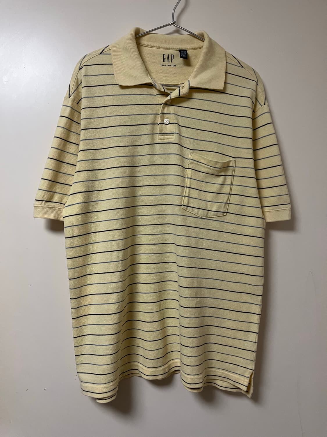 90‘s old gap made in USA polo t-shirts 상품이미지1