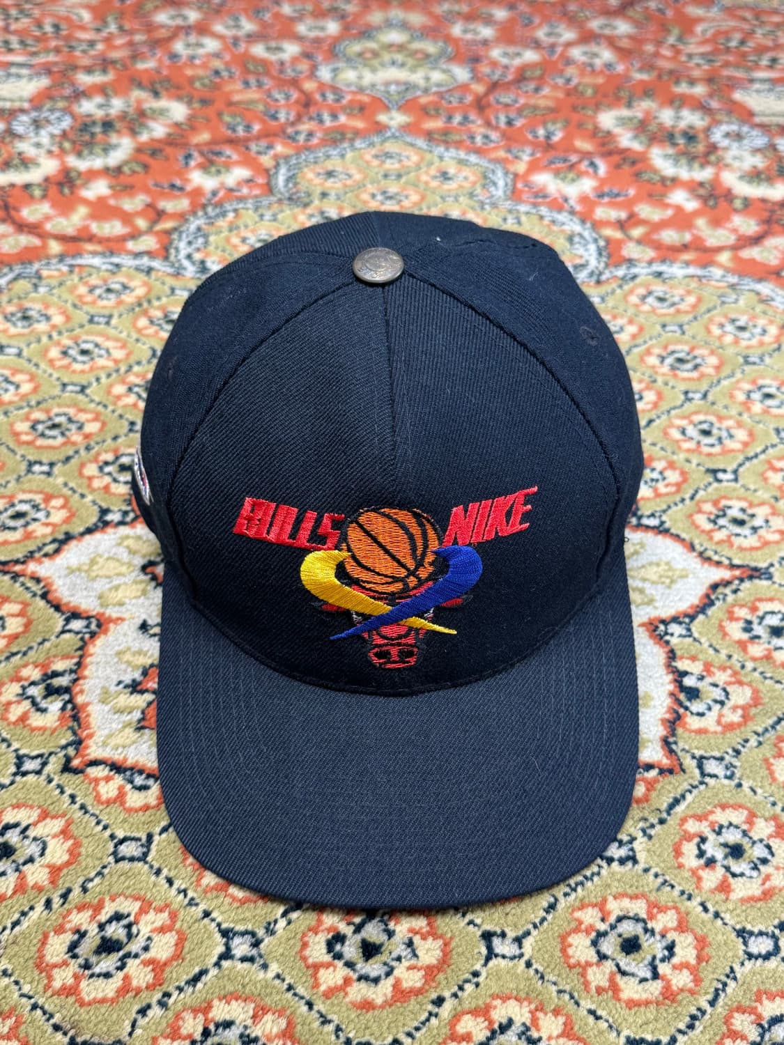 Nike 90s Bulls 나이키 올드스쿨 스냅백 다크네이비 상품이미지1