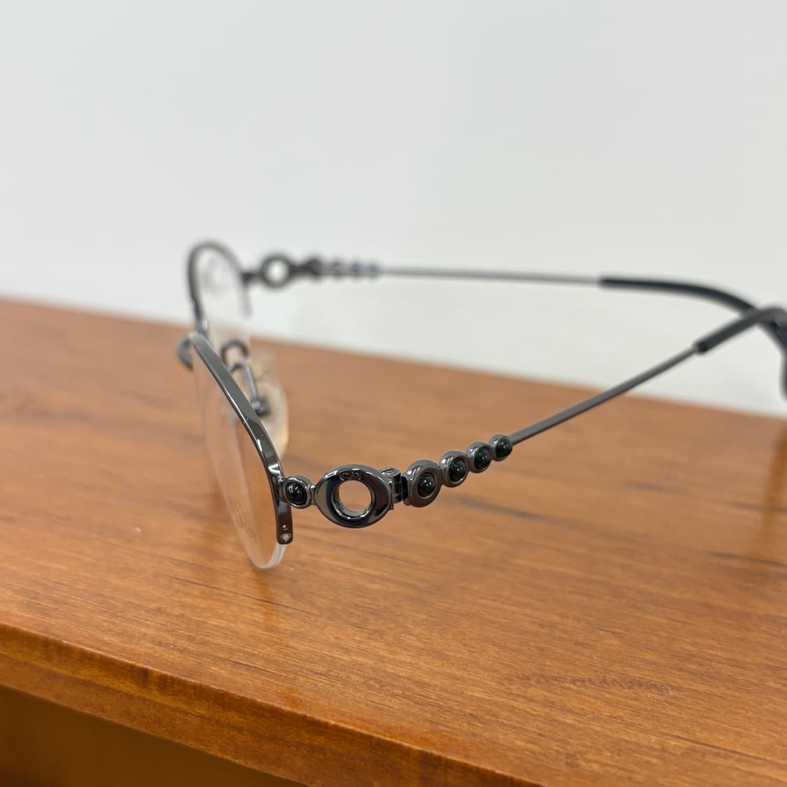 Christian Dior 디올 실버그레이 반무테 안경 상품이미지3