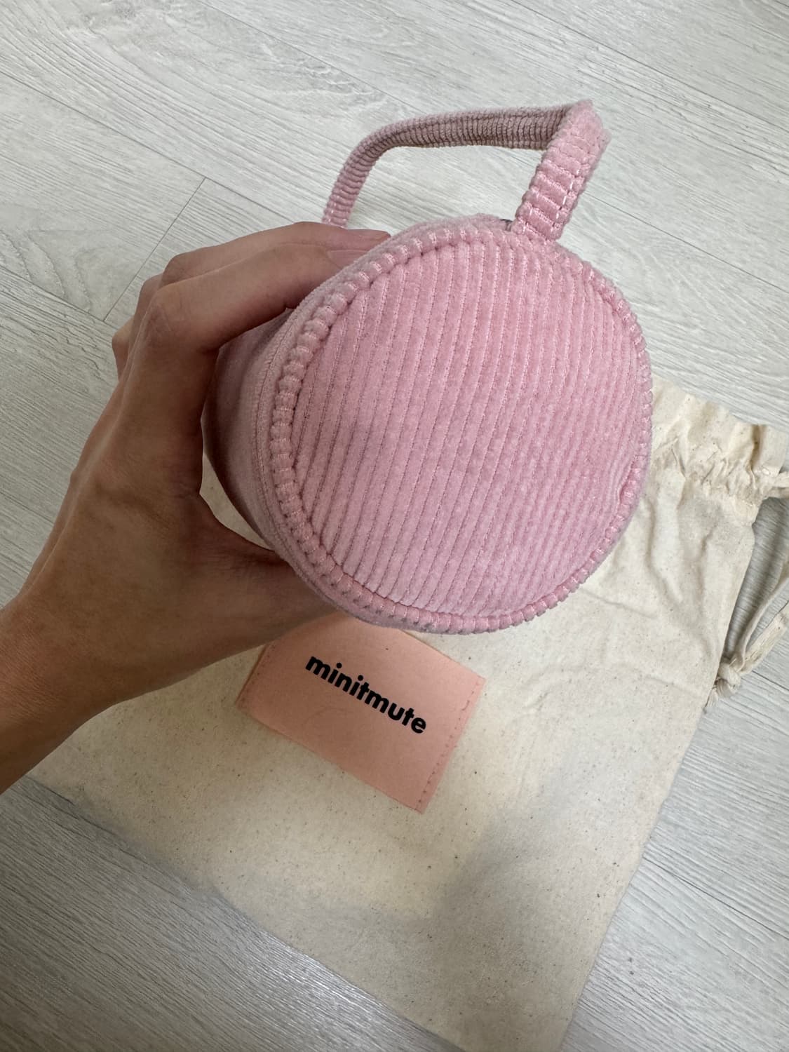 미닛뮤트 CLO CIRCLE 코듀로이 핑크 상품이미지5
